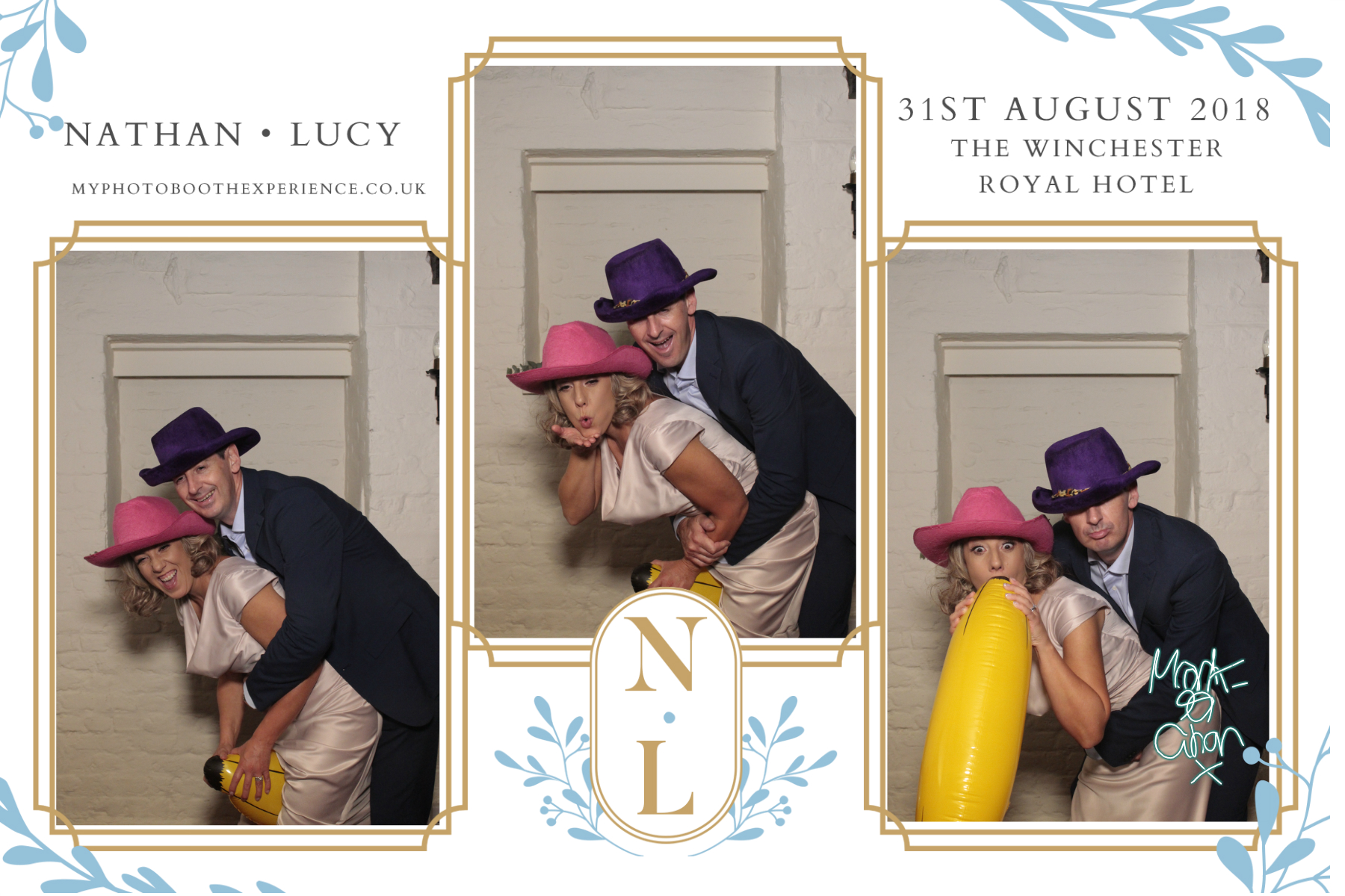 Nathan and Lucy’s wedding  | View more photos from the event at gallery.myphotoboothexperience.co.uk/u/MyPhotoBoothExperienceLtd/Nathan-and-Lucy’s-wedding